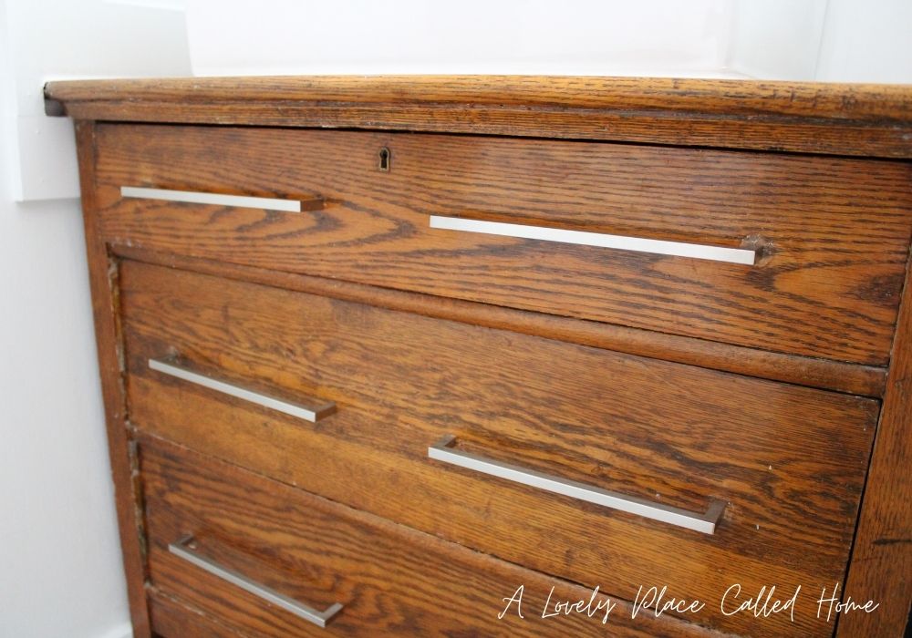 farmhouse dresser vanity 