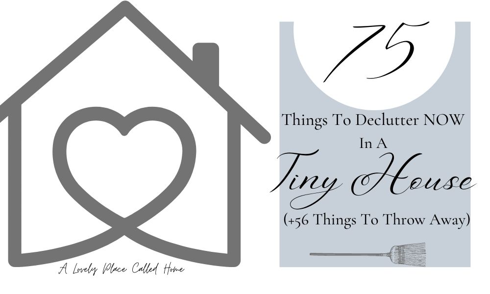 declutter your tiny house 