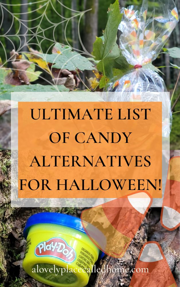 ULTIMATE LIST OF CANDY ALTERNATIVES FOR HALLOWEEN cover picture 